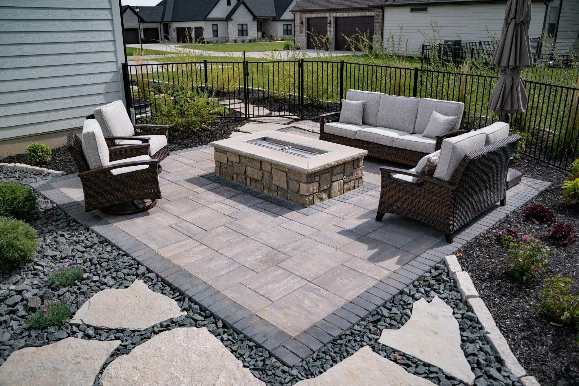 Patio Installation project 3
